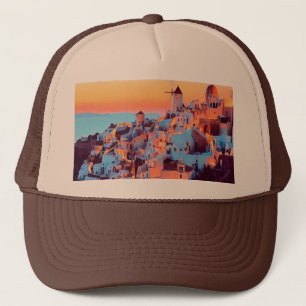 ldp SANTORINI - panorama - van nacht - Trucker Pet