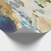 ldp SANTORINI - uitzicht - Cadeaupapier (Hoek)