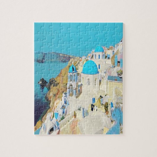 ldp SANTORINI - uitzicht - Legpuzzel (Verticaal)