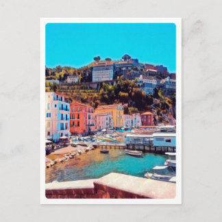 ldp SORRENTO - panorama - strand - Briefkaart