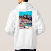 ldp SORRENTO - panorama - strand - Hoodie (Achterkant)