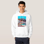 ldp SORRENTO - panorama - strand - Hoodie (Voorkant volledig)