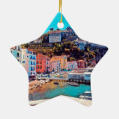 ldp SORRENTO - panorama - strand - Keramisch Ornament (Achterkant)