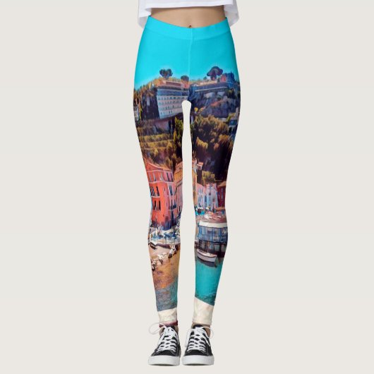 ldp SORRENTO - panorama - strand - Leggings (Voorkant)