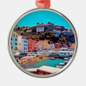 ldp SORRENTO - panorama - strand - Metalen Ornament (Voorkant)