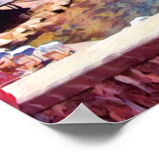 ldp SORRENTO - panorama - strand - Poster (Hoek)