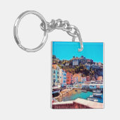 ldp SORRENTO - panorama - strand - Sleutelhanger (Voorkant Links)