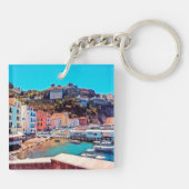 ldp SORRENTO - panorama - strand - Sleutelhanger (Achterkant)