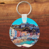 ldp SORRENTO - panorama - strand - Sleutelhanger (Voorkant)