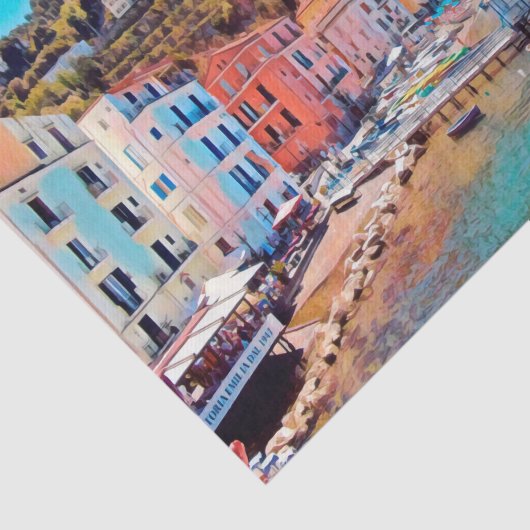 ldp SORRENTO - panorama - strand - Tissuepapier (Detail)