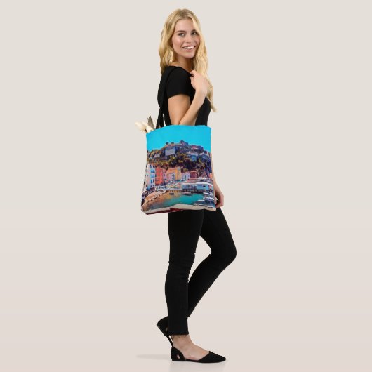 ldp SORRENTO - panorama - strand - Tote Bag (Op model)
