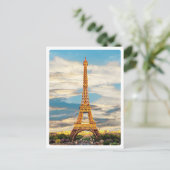 ldp TOUR EIFFEL - Parijs - uitzicht - Briefkaart (Staand voorkant)
