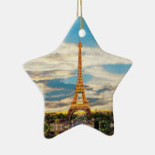ldp TOUR EIFFEL - Parijs - uitzicht - Keramisch Ornament (Rechts)