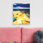 ldp TUSCANY - Toscaanse natuur - Canvas Afdruk (Insitu (Woonkamer))