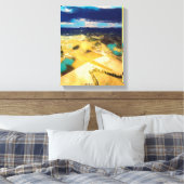 ldp TUSCANY - Toscaanse natuur - Canvas Afdruk (Insitu (Slaapkamer))