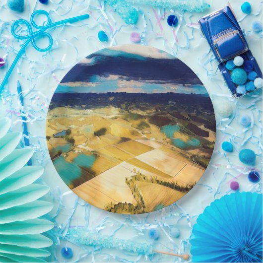 ldp TUSCANY - Toscaanse natuur - Papieren Bordje (Feest)