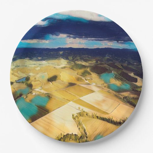 ldp TUSCANY - Toscaanse natuur - Papieren Bordje (Voorkant)