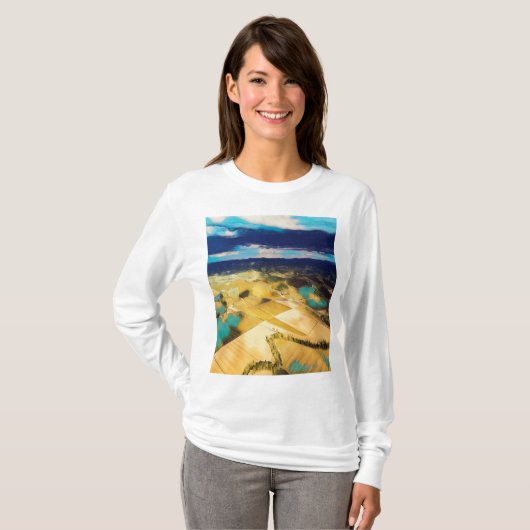 ldp TUSCANY - Toscaanse natuur - T-shirt (Voorkant volledig)