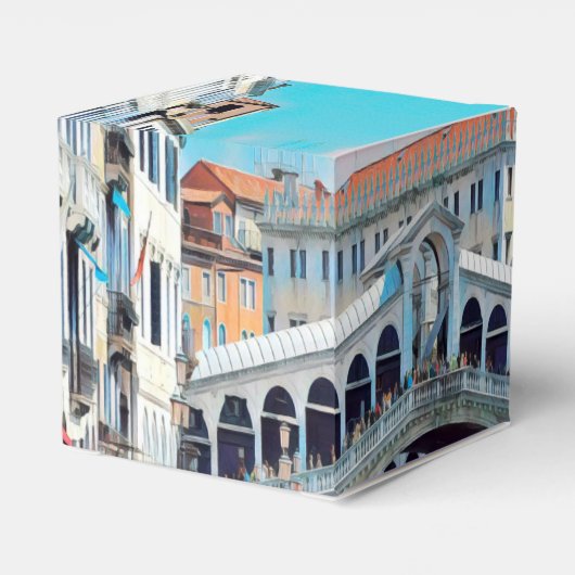 ldp VENICE - gondolas - rialto - Bedankdoosjes (Achterkant)