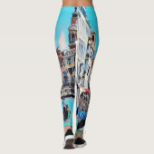 ldp VENICE - gondolas - rialto - Leggings (Achterkant)