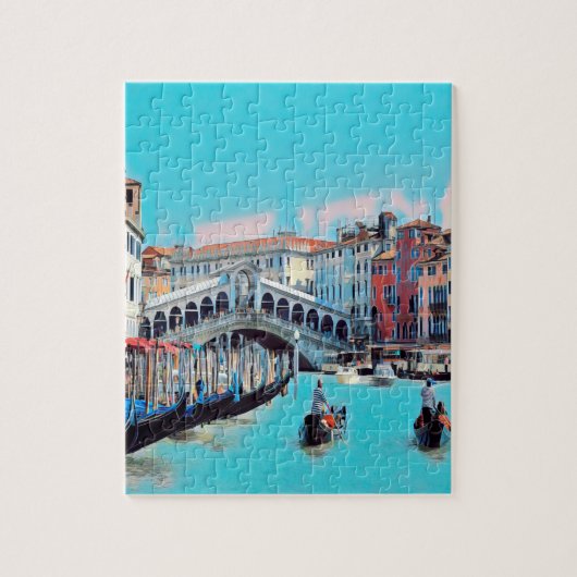 ldp VENICE - gondolas - rialto - Legpuzzel (Verticaal)