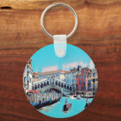 ldp VENICE - gondolas - rialto - Sleutelhanger (Voorkant)