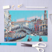 ldp VENICE - gondolas - rialto - Tissuepapier (Craft)
