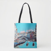 ldp VENICE - gondolas - rialto - Tote Bag (Voorkant)