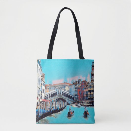 ldp VENICE - gondolas - rialto - Tote Bag (Voorkant)