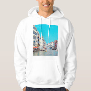 ldp VENICE - Grand Canal - strand van Rialto - Hoodie