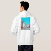 ldp VENICE - Grand Canal - strand van Rialto - Hoodie (Achterkant volledig)
