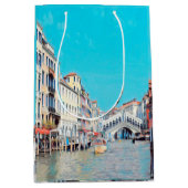 ldp VENICE - Grand Canal - strand van Rialto - Medium Cadeauzakje (Voorkant)