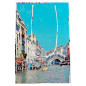 ldp VENICE - Grand Canal - strand van Rialto - Medium Cadeauzakje (Achterkant)
