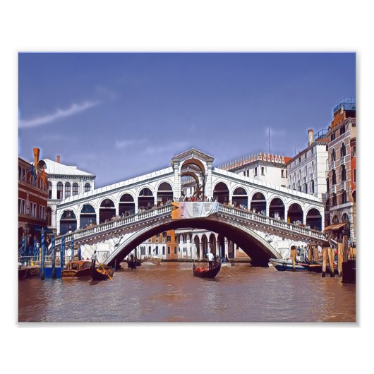 ldp Venice - RIALTO BRIDGE - Foto Afdruk (Voorkant)