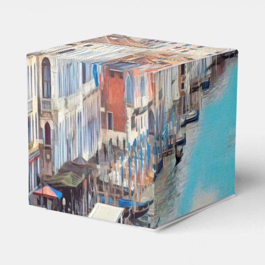 ldp VENICE - Uitzicht van het Grote Kanaal van Ria Bedankdoosjes (Achterkant)