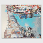 ldp VENICE - Uitzicht van het Grote Kanaal van Ria Cadeaupapier (Vlak)