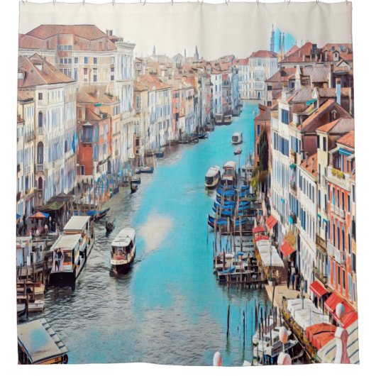 ldp VENICE - Uitzicht van het Grote Kanaal van Ria Douchegordijn (Voorkant)