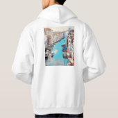 ldp VENICE - Uitzicht van het Grote Kanaal van Ria Hoodie (Achterkant)