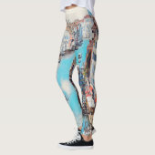 ldp VENICE - Uitzicht van het Grote Kanaal van Ria Leggings (Links)