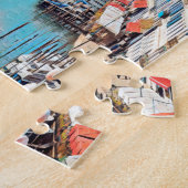 ldp VENICE - Uitzicht van het Grote Kanaal van Ria Legpuzzel (Zijkant)