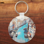 ldp VENICE - Uitzicht van het Grote Kanaal van Ria Sleutelhanger (Voorkant)