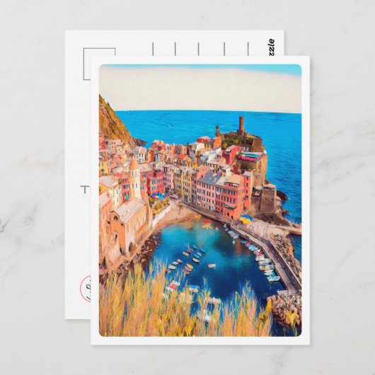 ldp VERNAZZA - Cinque Terre - Briefkaart (Voorkant / Achterkant)