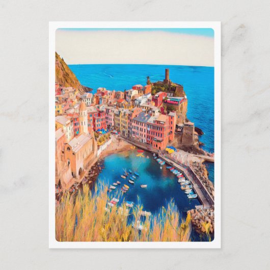 ldp VERNAZZA - Cinque Terre - Briefkaart (Voorkant)