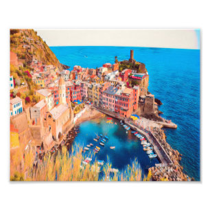 ldp VERNAZZA - Cinque Terre - Foto Afdruk
