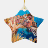 ldp VERNAZZA - Cinque Terre - Keramisch Ornament (Achterkant)