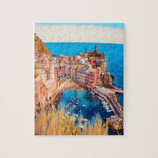 ldp VERNAZZA - Cinque Terre - Legpuzzel (Verticaal)