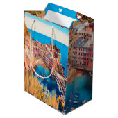 ldp VERNAZZA - Cinque Terre - Medium Cadeauzakje (Achterkant Gekanteld)