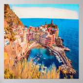 ldp VERNAZZA - Cinque Terre - Poster (Voorkant)