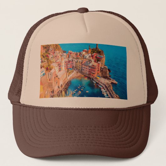 ldp VERNAZZA - Cinque Terre - Trucker Pet (Voorkant)