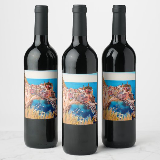 ldp VERNAZZA - Cinque Terre - Wijn Etiket (Flessen)